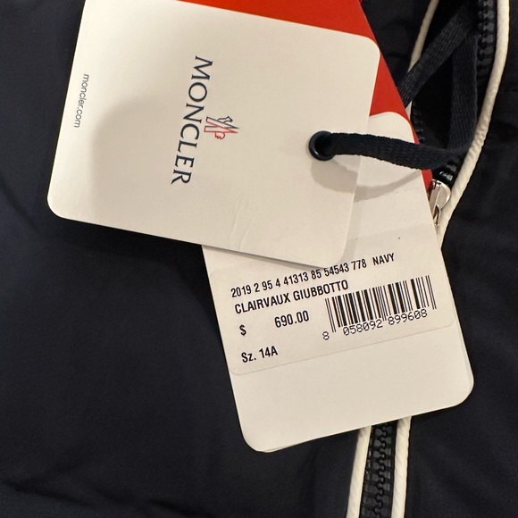 Unisex kids moncler coat NEW - Picture 3 of 8